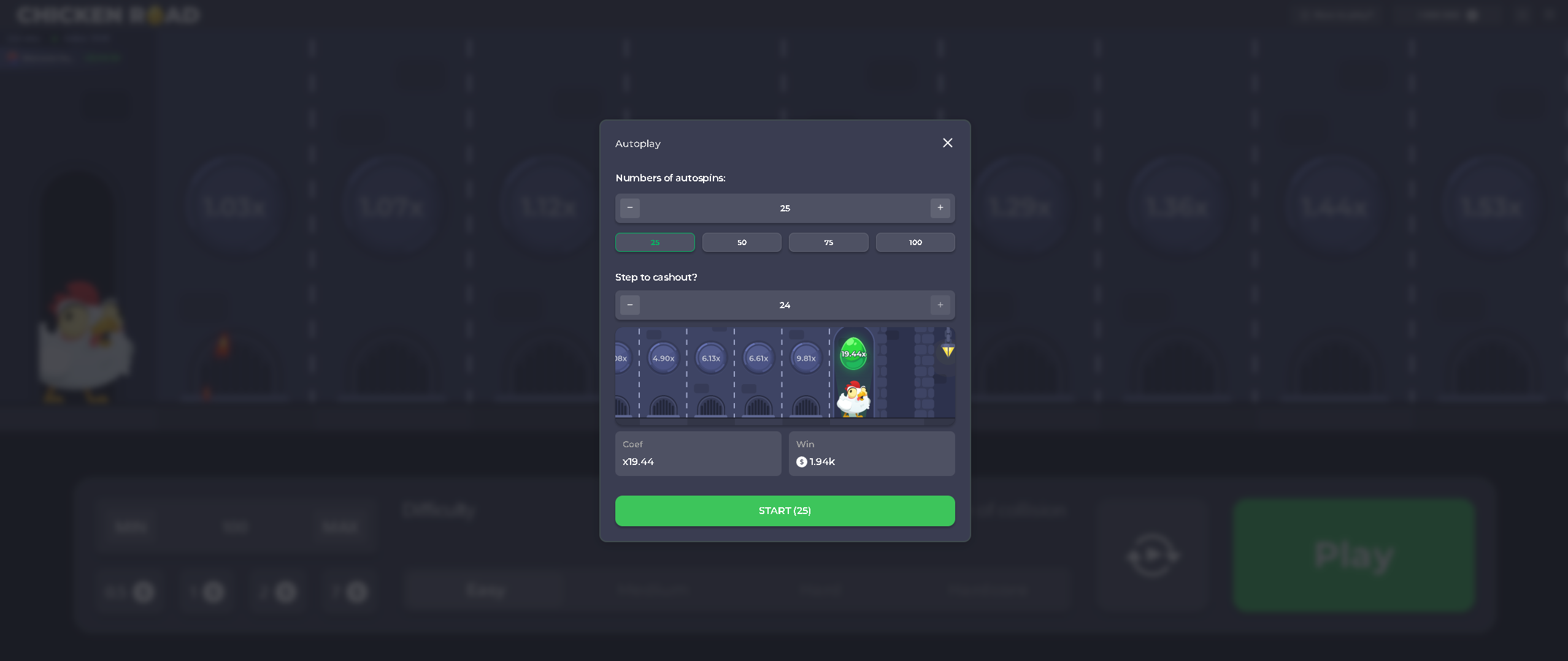 Chicken Road Game Autoplay